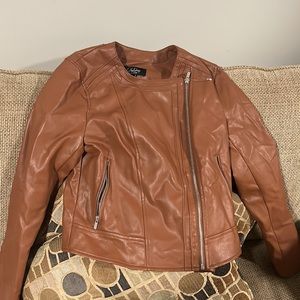 CoffeeShop women leather jacket size M
